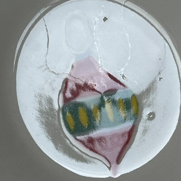 Anthropologie Danielle Kroll Making Spirits Bright Nut Bowl Christmas Love Joy - Picture 11 of 11